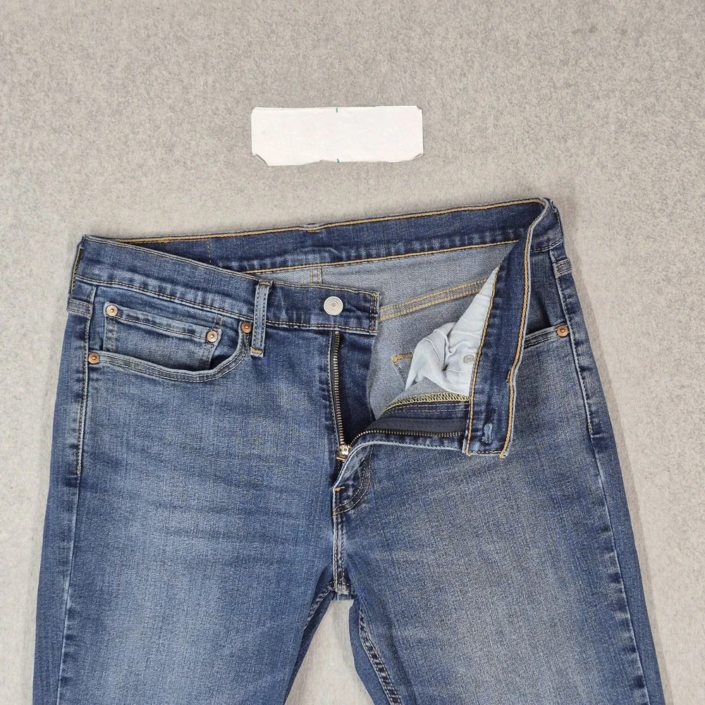 Levi's 511 Men Jeans 34X30 Blue Denim Slim Fit 28